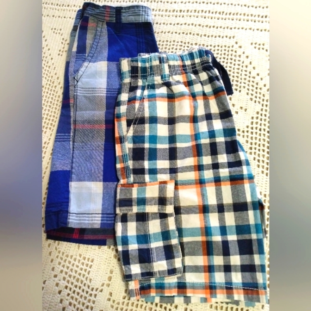 Bundle 2 Pairs Plaid Shorts size 10.     14-020
